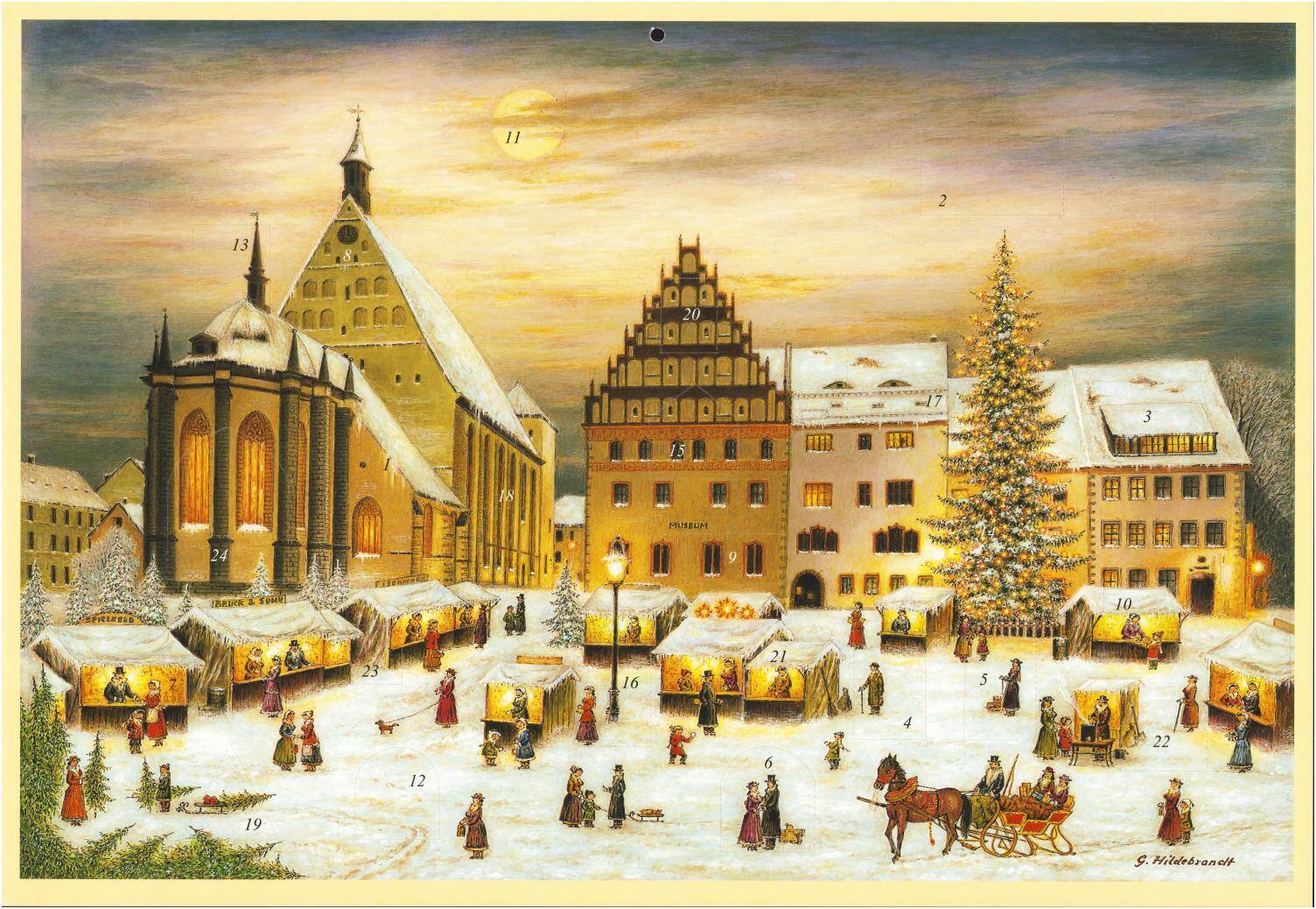 Adventskalender Freiberg