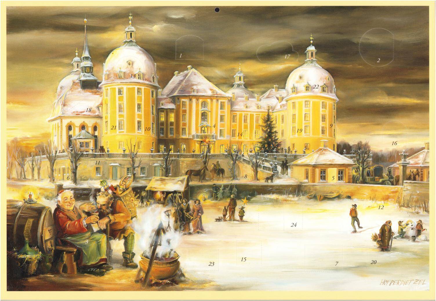 Adventskalender Moritzburg