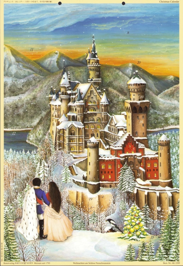 Adventskalender Schloss Neuschwanstein