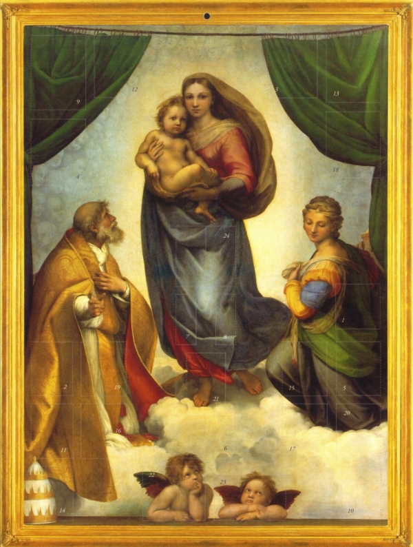 Adventskalender Sixtinische Madonna